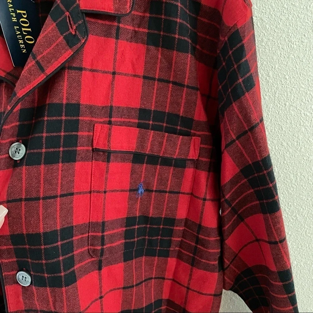 Polo Ralph Lauren Men’s Flannel Pajama Top Size L